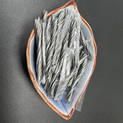 54mm PP Fiber hybrid fiber for effective Concrete reinforcement