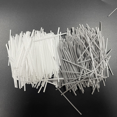 BRITURE CE-gecertificeerde synthetische PP-macrofiber geïmprimeerd voor beton en betonbouw