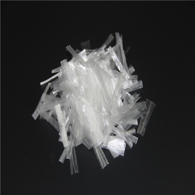 Straal zoals Netto Wit Polypropyleen Concrete pp Mesh Fiber For Concrete Construction