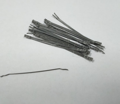 Het hoge Concrete Plakken en de Treksterkte Plakkend van Strengh Gray Steel Fiber For Improve