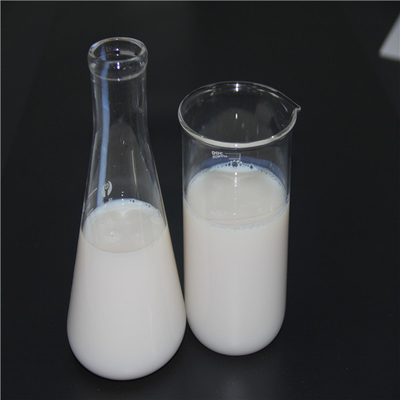 Melkachtige Witte Doorzichtige Vloeibare styreen-Acrylcopolymeeremulsie r-309 voor Afwerkingsolie Op basis van water