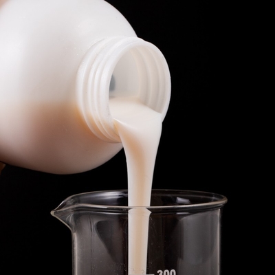 Melkachtige Witte Doorzichtige Vloeibare styreen-Acrylcopolymeeremulsie r-309 voor Afwerkingsolie Op basis van water
