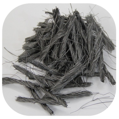 Witte 51/54mm PP Macro Fiber Twist Bunchy vezels voor betonnen versterking
