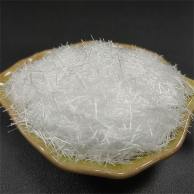 6/12MM Transparent Monofilament UHPC Synthetische Stapelvezels Voor Gesneden Kunstwerken