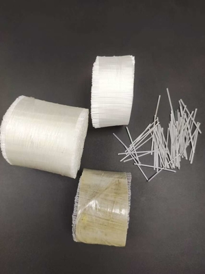 9000Mpa Anti-microcrack en taaiheid PP-macrofibre geprikkeld voor betontechniek