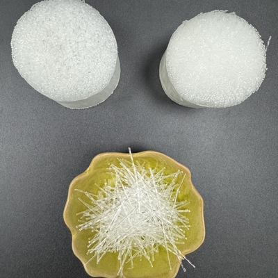 Polypropyleenvezel productgolfvorm voor betonnen versterking en vulmateriaal toepassing
