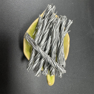 54 mm PP Twisted Bunchy Fiber Gemeenschappelijke kraakbestendigheidsvereiste