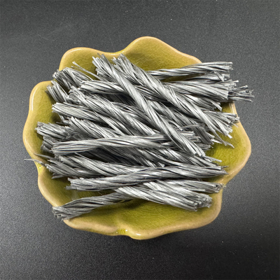 54 mm PP Twisted Bunchy Fiber Gemeenschappelijke kraakbestendigheidsvereiste