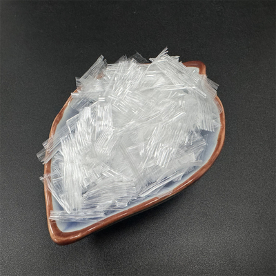 Wit Polypropyleen Concrete pp Mesh Fiber For Projects Construction