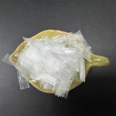 Wit Polypropyleen Concrete pp Mesh Fiber For Projects Construction