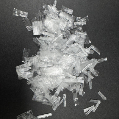 Wit Polypropyleen Concrete pp Mesh Fiber For Projects Construction