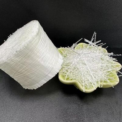 Bouwbouwkundige additief PP Macro Fiber Wave Form 24-60mm Voor cementversterking en anti-carking
