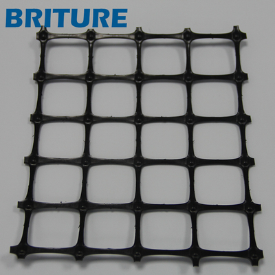 PP Biaxial Geogrid 1515 voor het versterken van zachte funderingen van snelwegen en spoorwegen