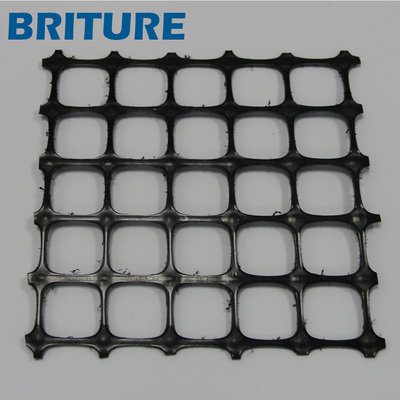 PP Biaxial Geogrid 1515 voor het versterken van zachte funderingen van snelwegen en spoorwegen