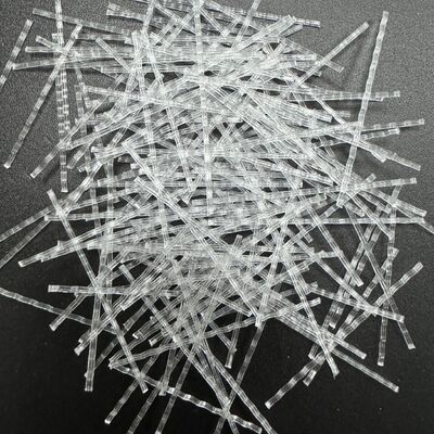 High Performance Polypropyleen PP Macro Fiber Wave Form voor bruggenbouw
